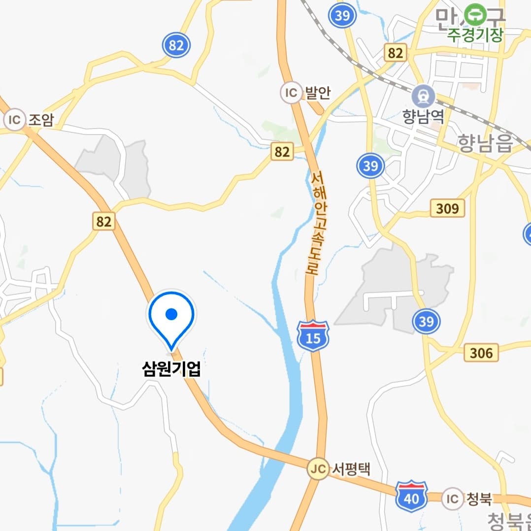 삼원기업 찾아오시는 길 지도